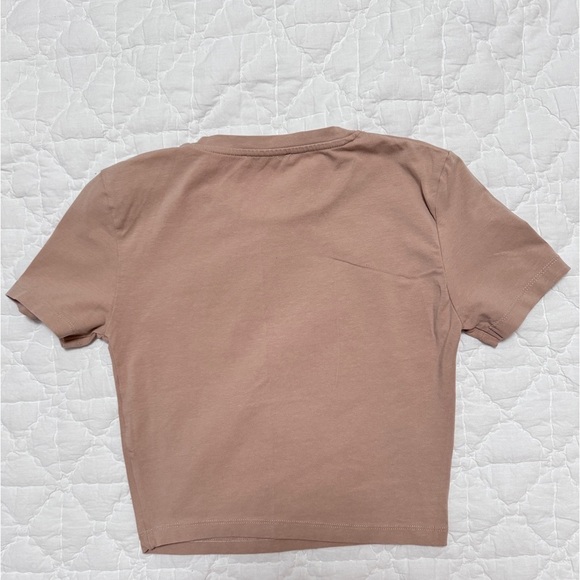 Zara Cream Crop Top in Size Small - Picture 2 of 5